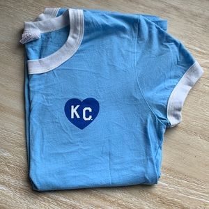 Charlie Hustle KC Royals Tee